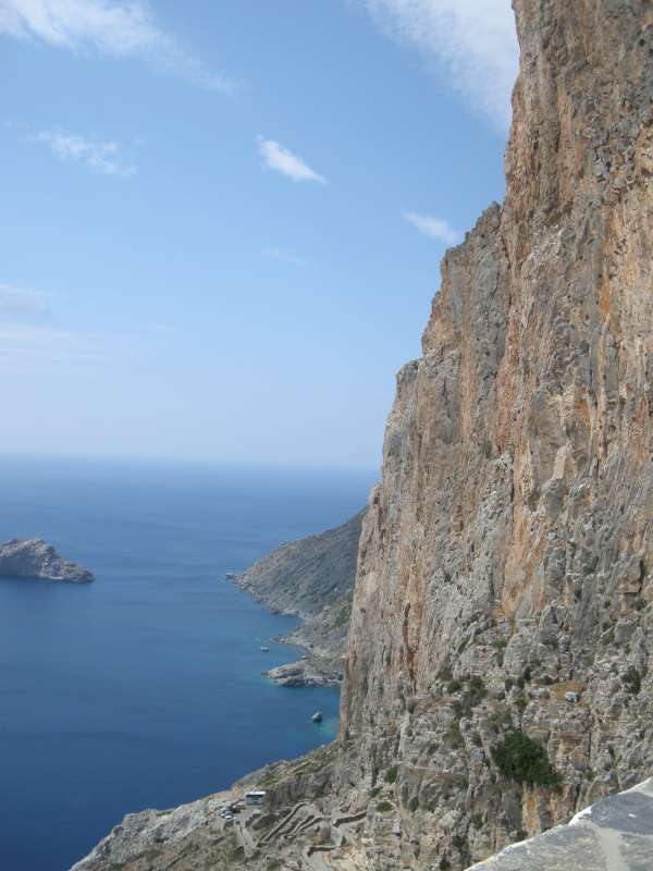 Αμοργός, το απέραντο γαλάζιο...