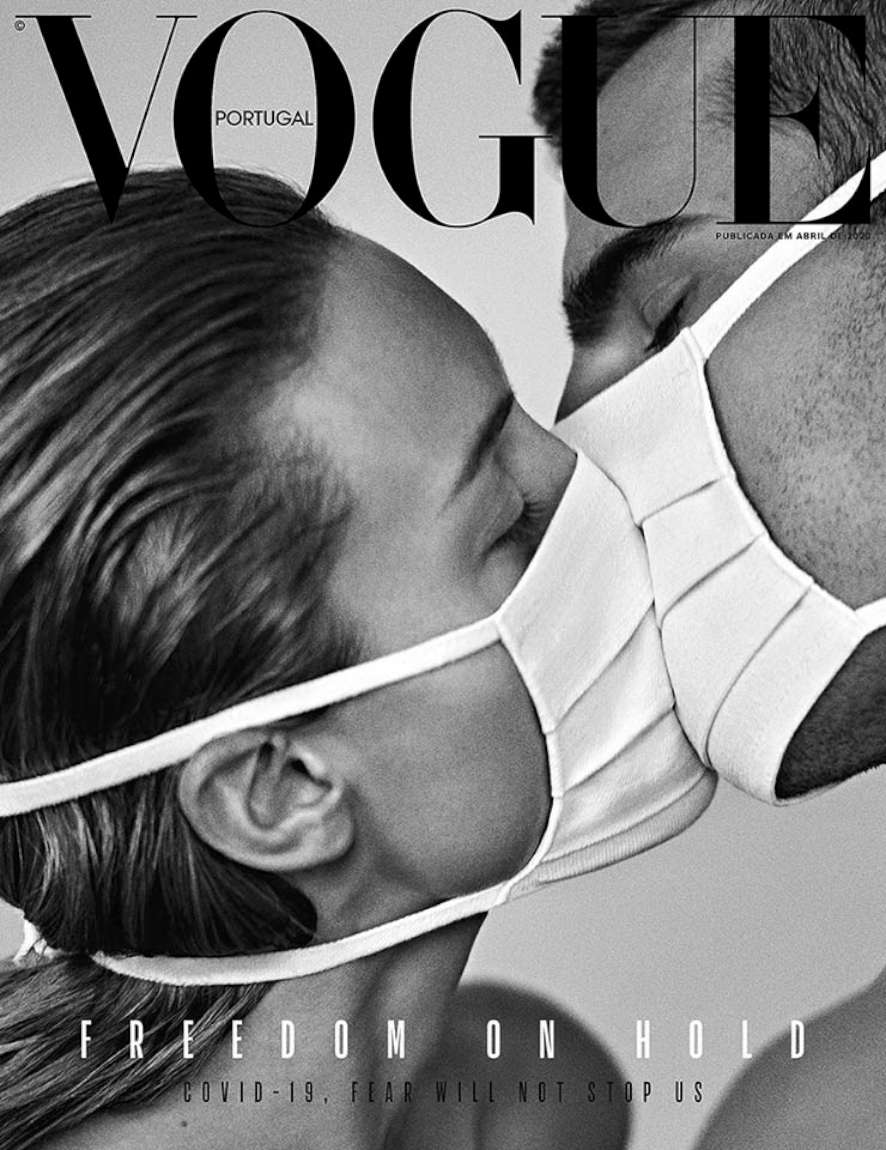 vogue portugal freedom april issue masks 1150