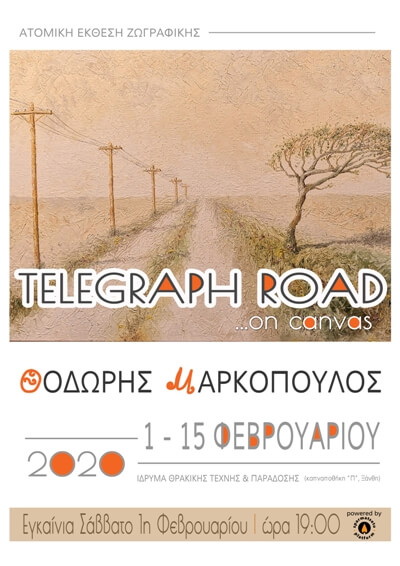 Telegraph Road…on canvas