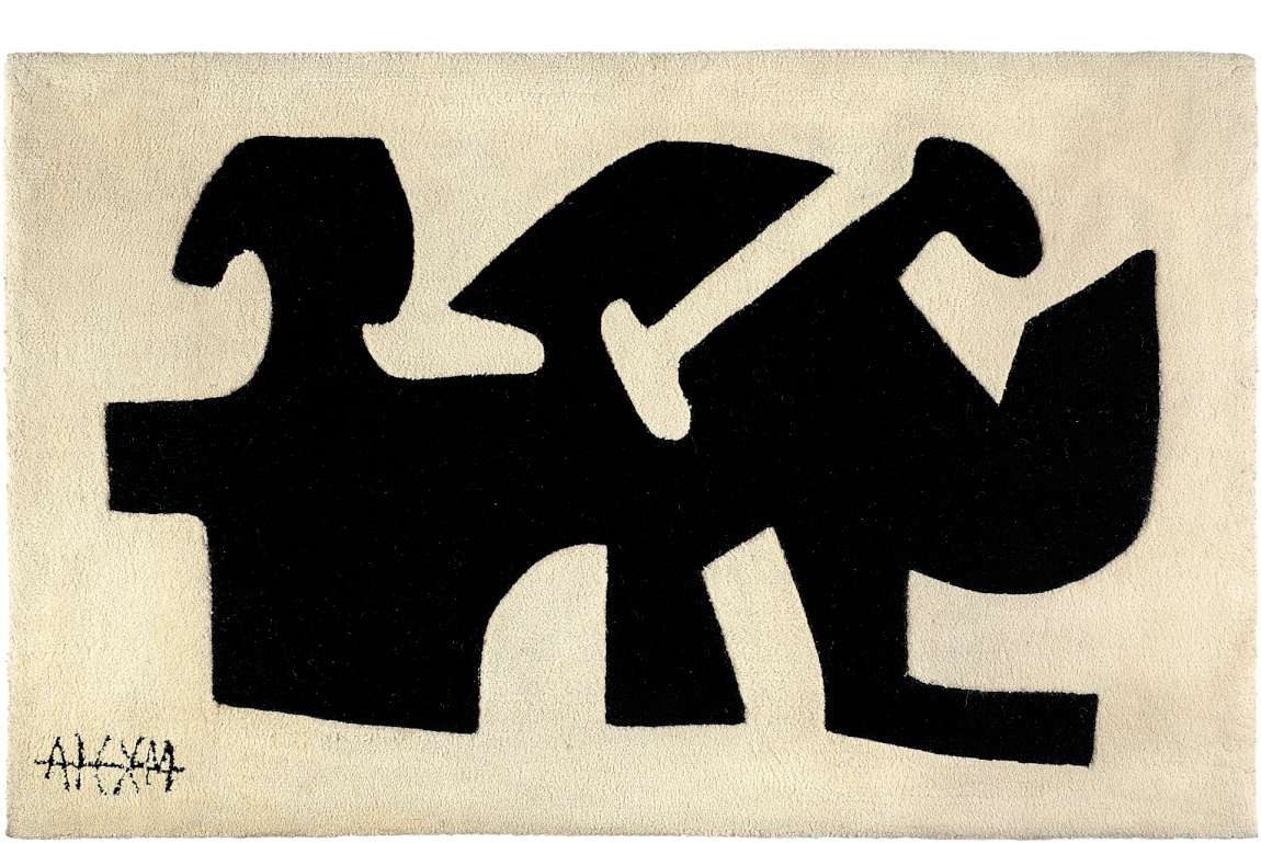 Άλεξ Μυλωνά Ταπισερί, 1993, Tαπισερί από μαλλί, 115 x 150 εκ. Συλλογή MOMus-Μουσείο Άλεξ Μυλωνά Υφάνσεις εκ νέου