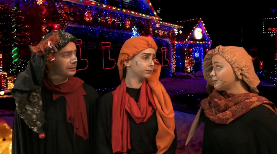 3 καλικάντζαροι και 1 παπούτσι